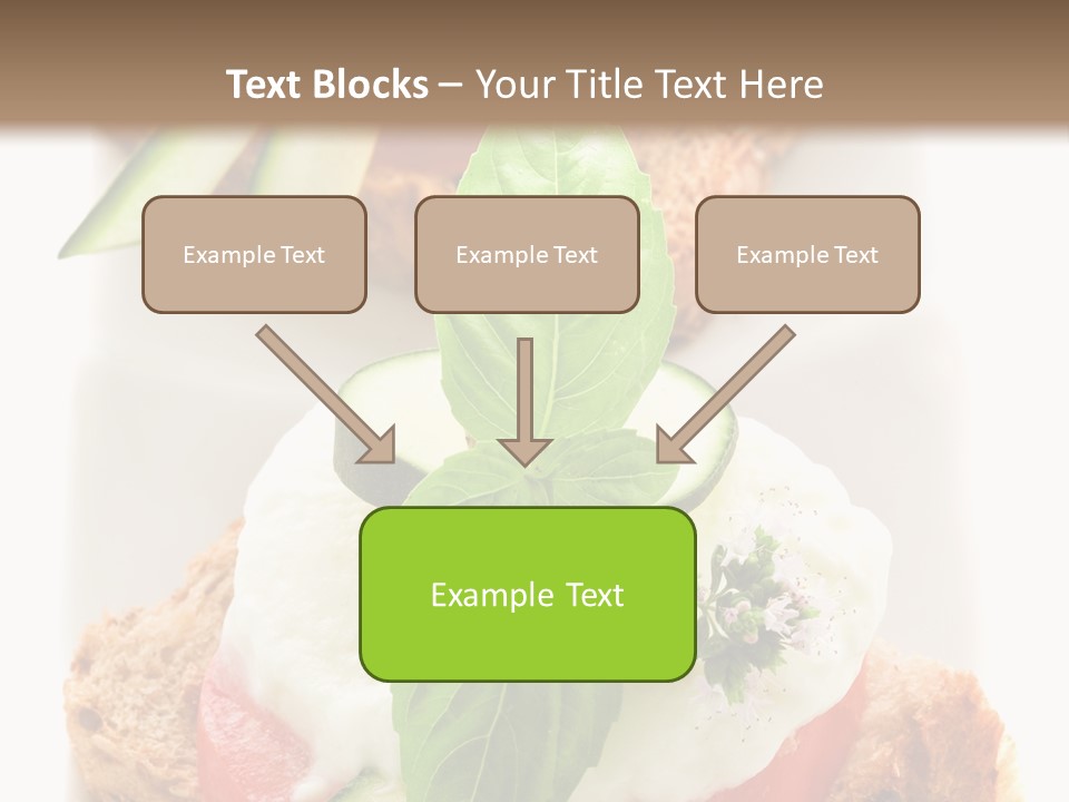 Italian Cuisine Milk Cheese PowerPoint Template