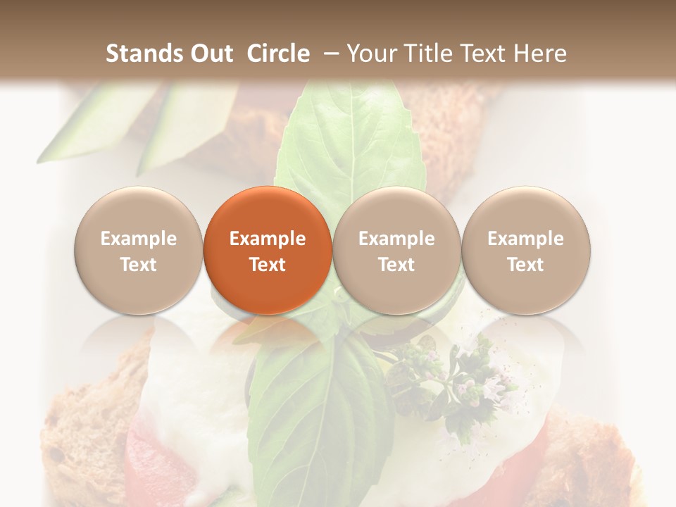 Italian Cuisine Milk Cheese PowerPoint Template
