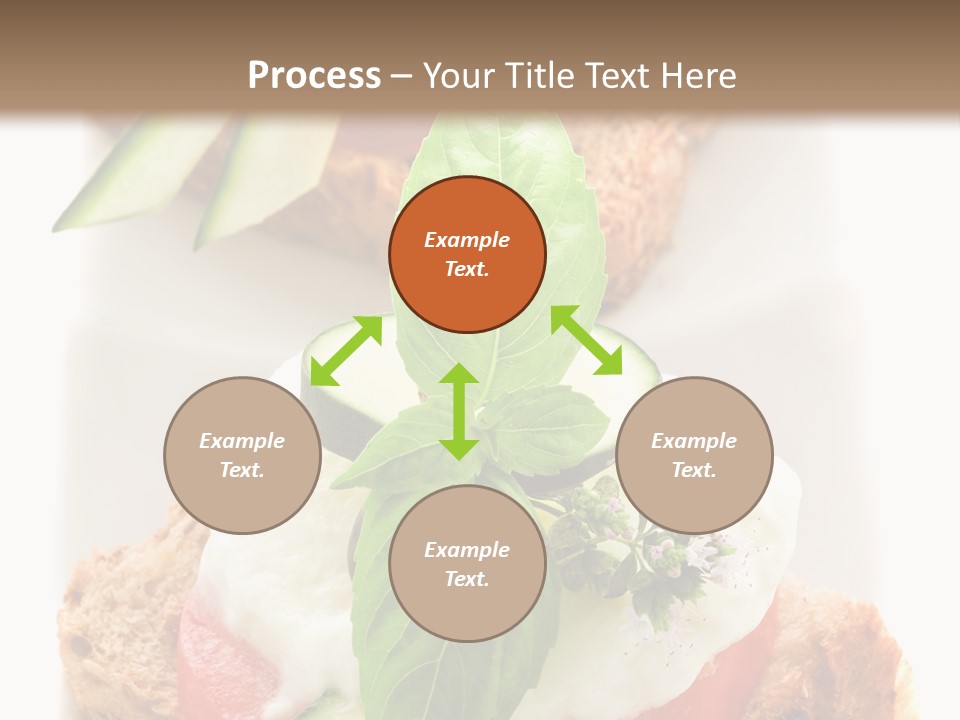 Italian Cuisine Milk Cheese PowerPoint Template
