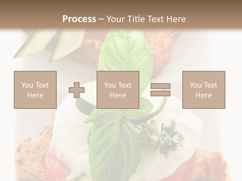 Italian Cuisine Milk Cheese PowerPoint Template