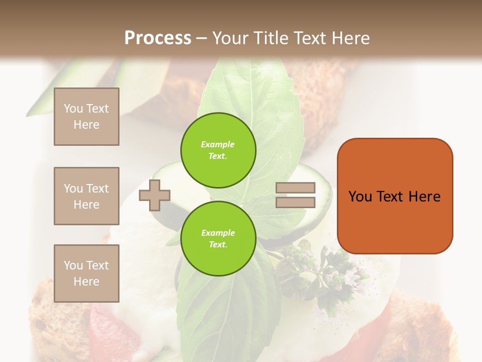 Italian Cuisine Milk Cheese PowerPoint Template