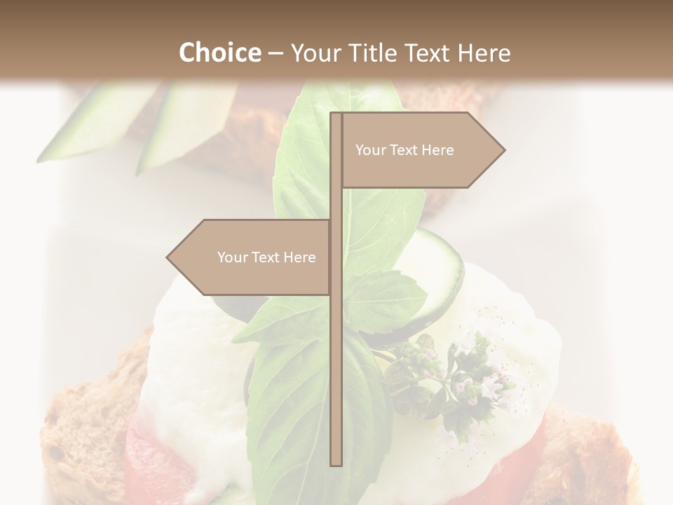 Italian Cuisine Milk Cheese PowerPoint Template