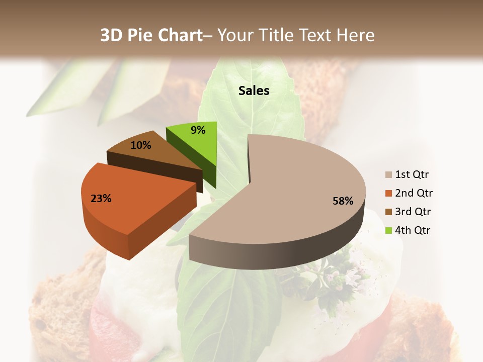 Italian Cuisine Milk Cheese PowerPoint Template