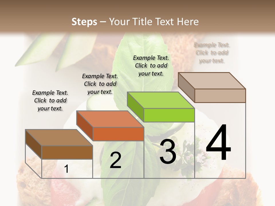 Italian Cuisine Milk Cheese PowerPoint Template