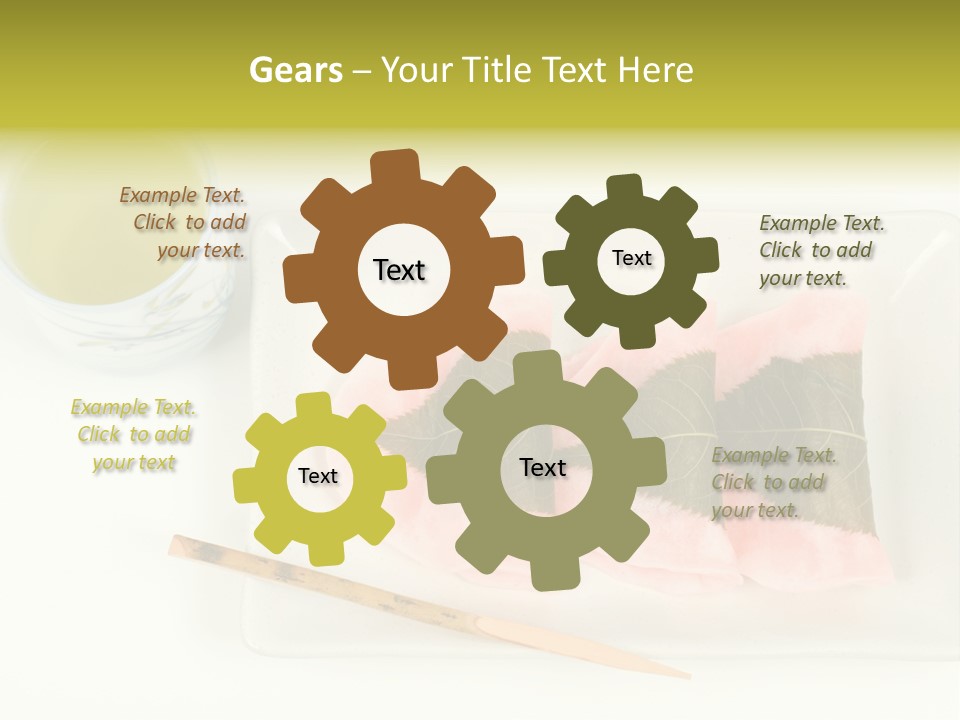 Cake Cooking Cherry PowerPoint Template