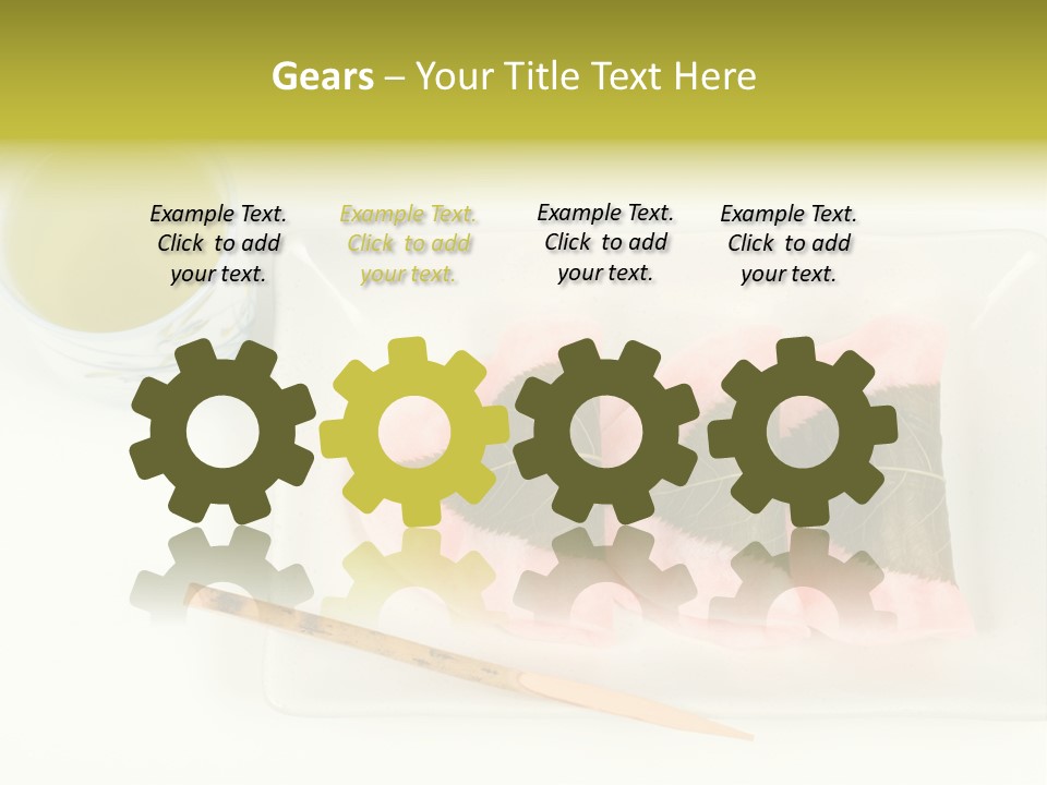 Cake Cooking Cherry PowerPoint Template