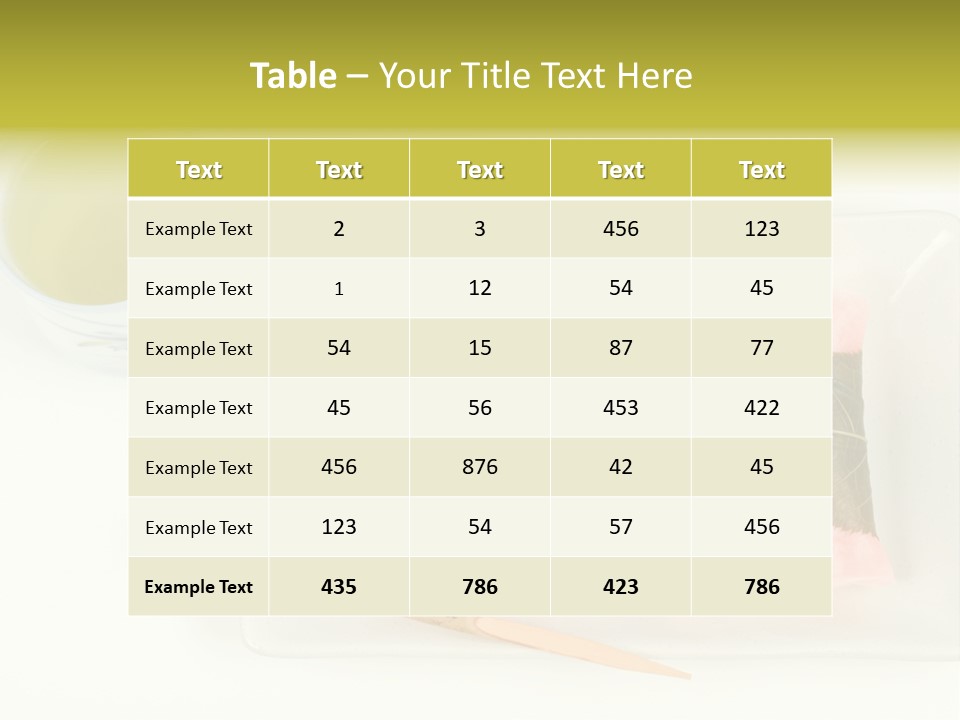 Cake Cooking Cherry PowerPoint Template