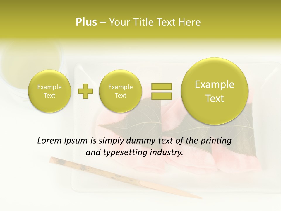 Cake Cooking Cherry PowerPoint Template