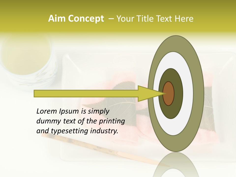 Cake Cooking Cherry PowerPoint Template