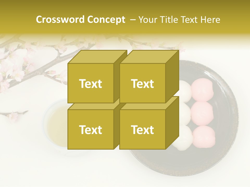Japanese Snack Sweetness PowerPoint Template