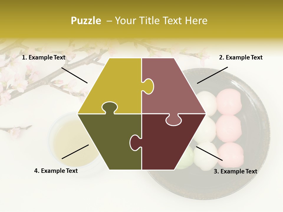 Japanese Snack Sweetness PowerPoint Template