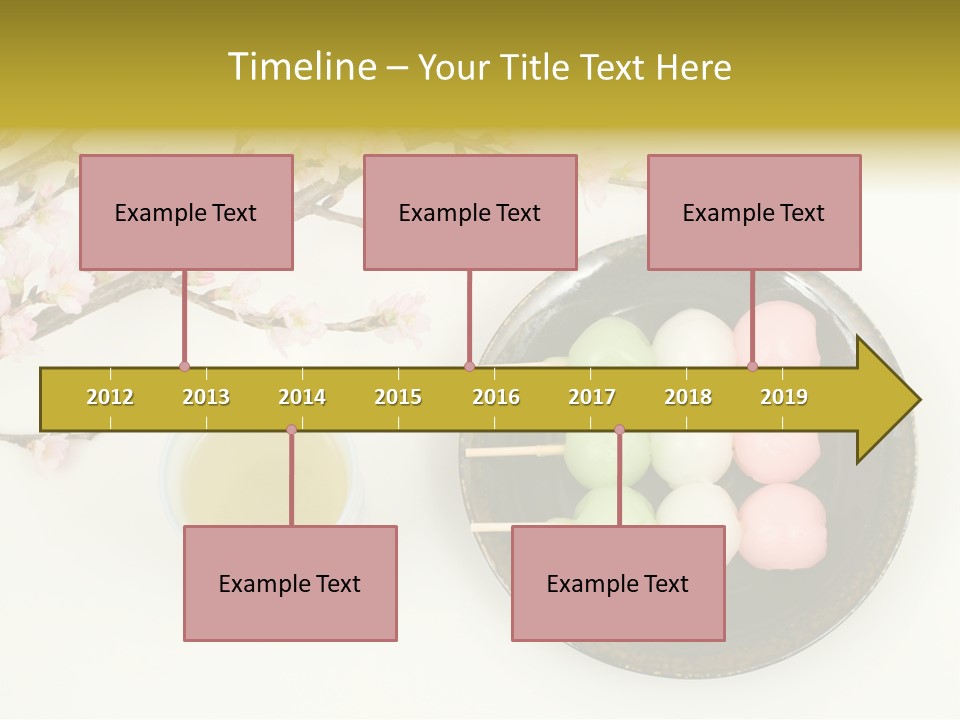 Japanese Snack Sweetness PowerPoint Template