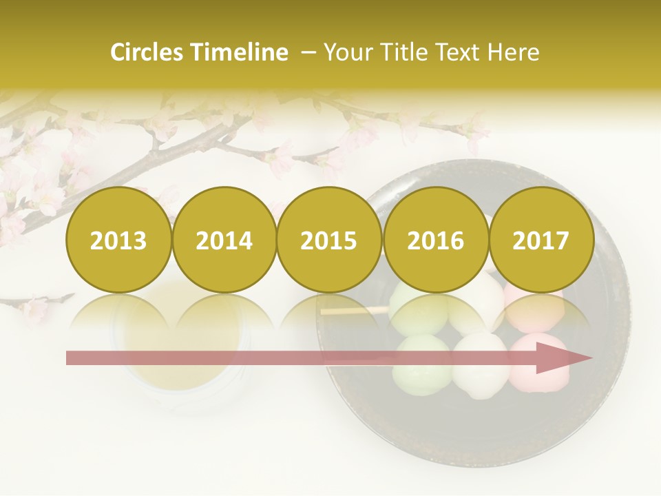 Japanese Snack Sweetness PowerPoint Template