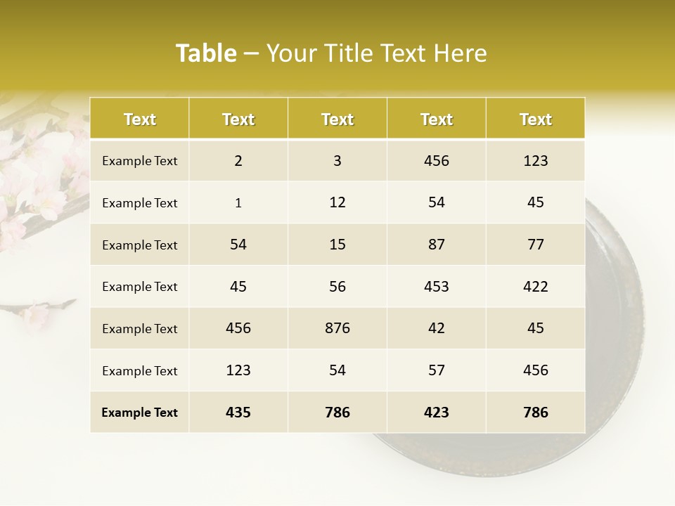 Japanese Snack Sweetness PowerPoint Template