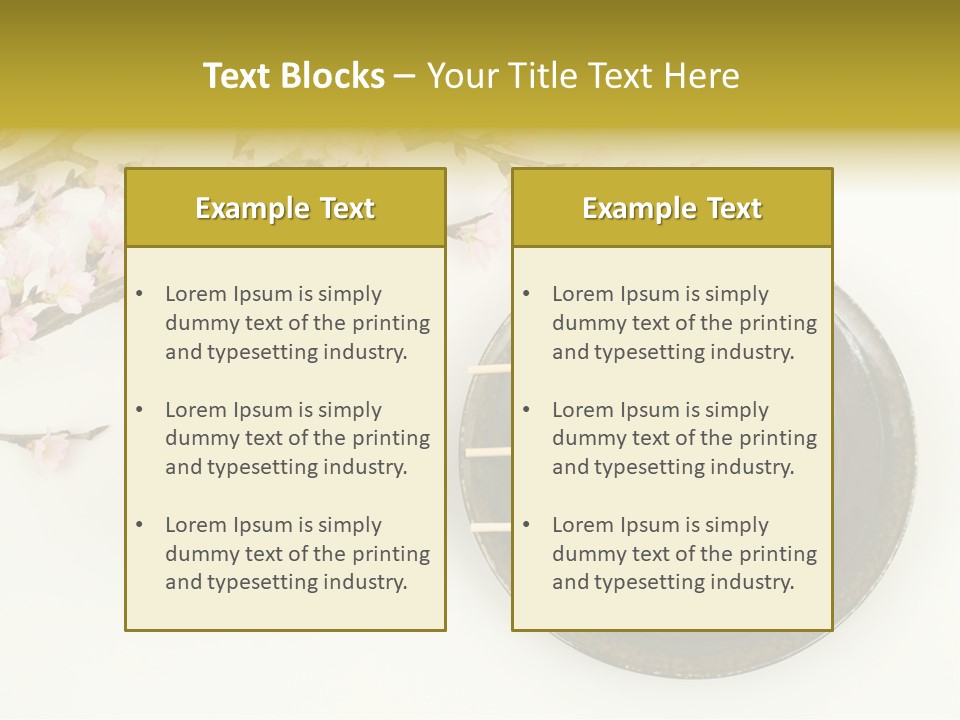 Japanese Snack Sweetness PowerPoint Template