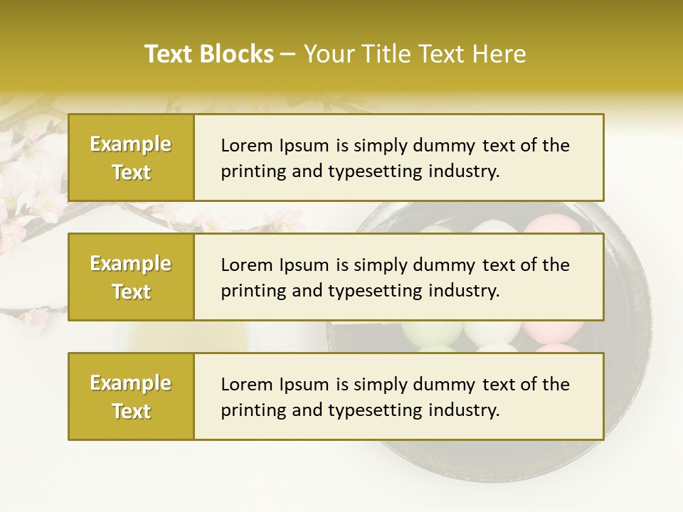 Japanese Snack Sweetness PowerPoint Template