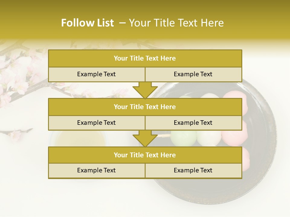 Japanese Snack Sweetness PowerPoint Template