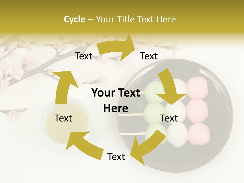 Japanese Snack Sweetness PowerPoint Template