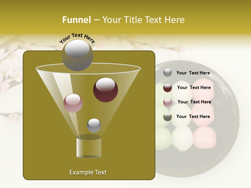 Japanese Snack Sweetness PowerPoint Template