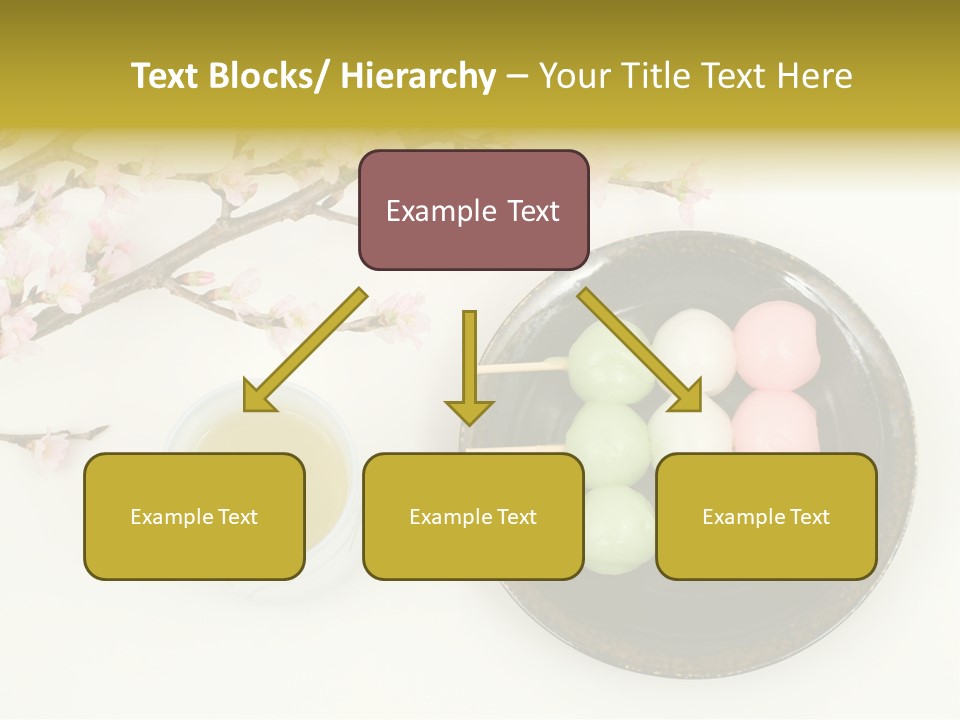 Japanese Snack Sweetness PowerPoint Template