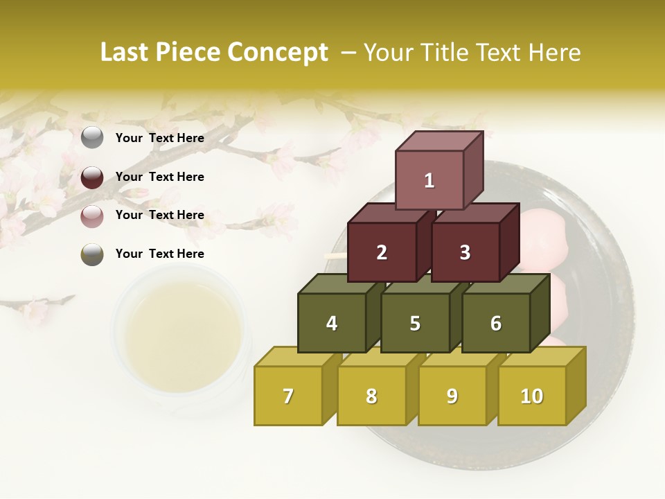 Japanese Snack Sweetness PowerPoint Template