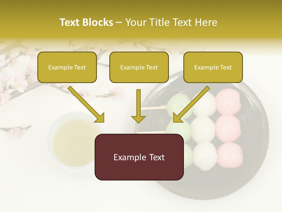 Japanese Snack Sweetness PowerPoint Template
