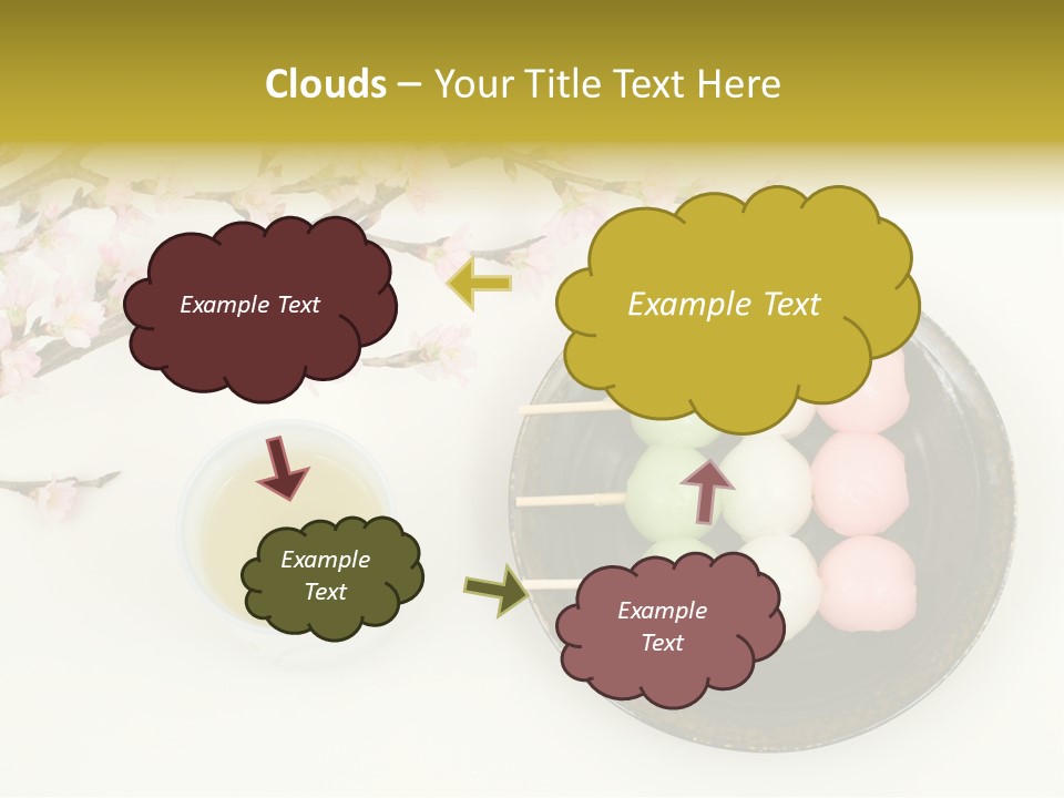 Japanese Snack Sweetness PowerPoint Template