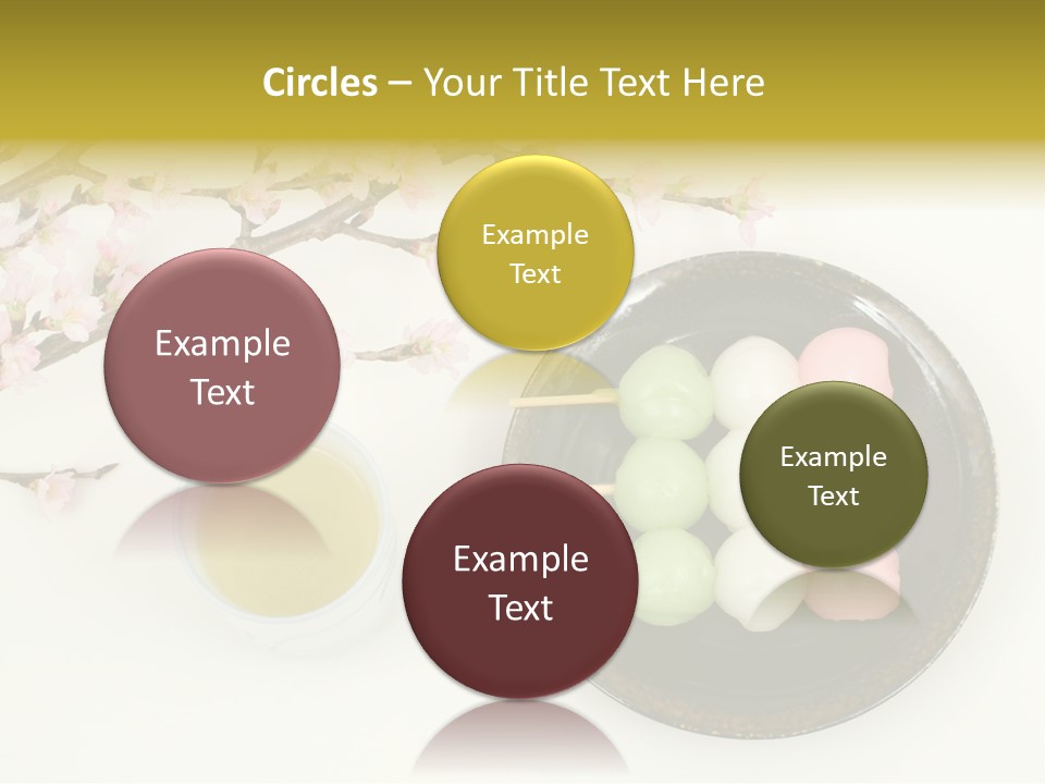 Japanese Snack Sweetness PowerPoint Template