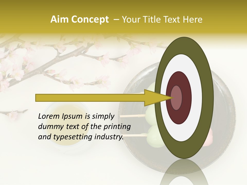 Japanese Snack Sweetness PowerPoint Template