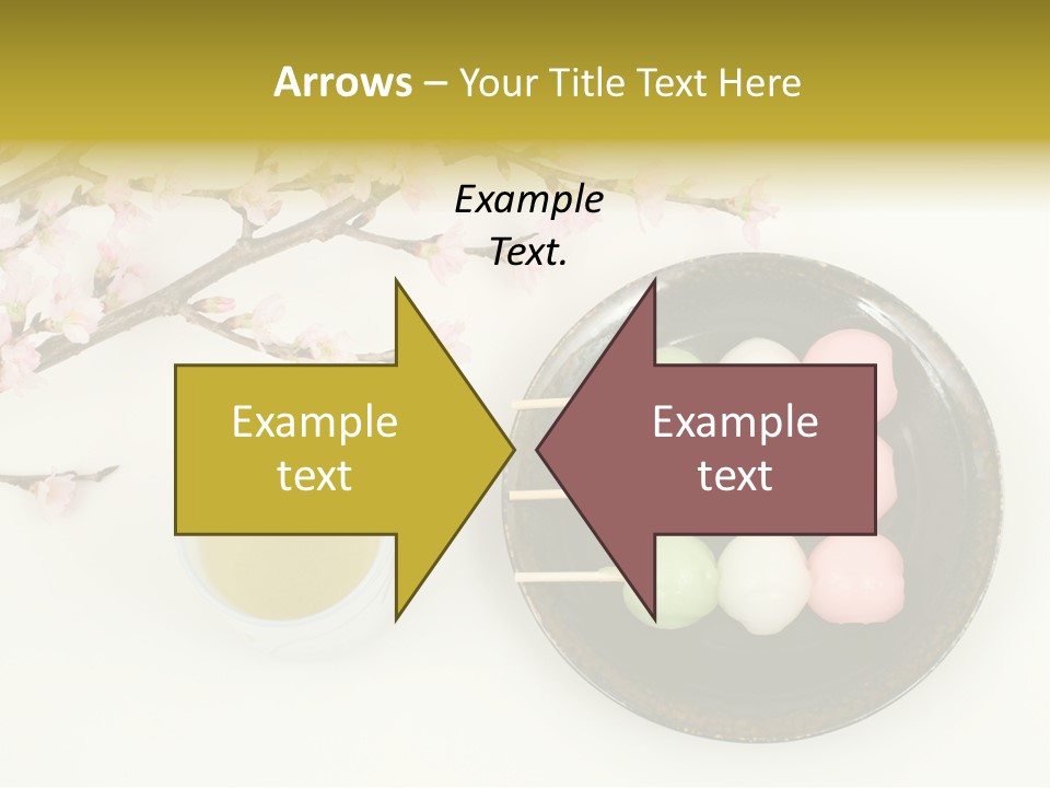 Japanese Snack Sweetness PowerPoint Template