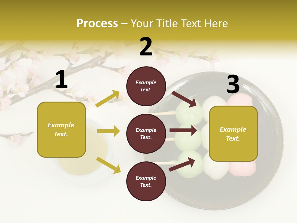 Japanese Snack Sweetness PowerPoint Template