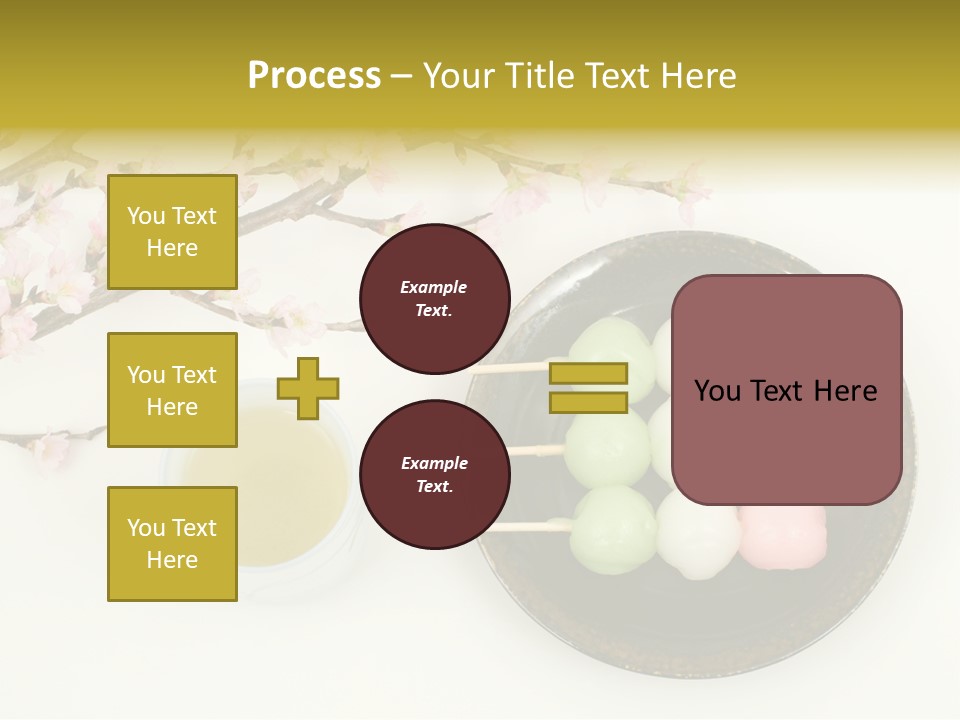 Japanese Snack Sweetness PowerPoint Template