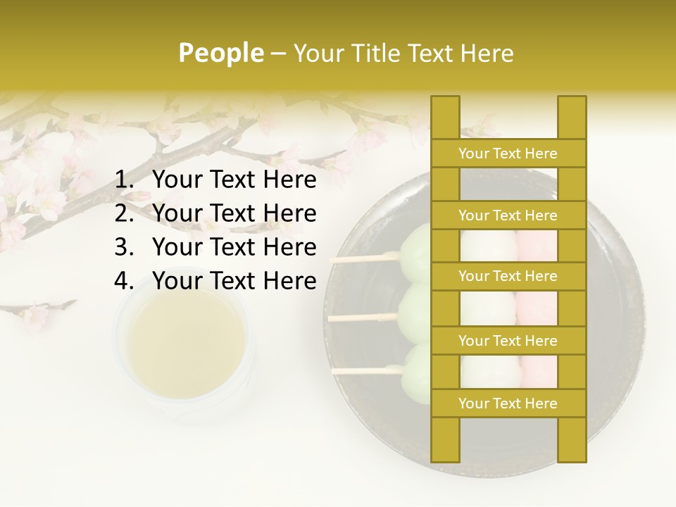 Japanese Snack Sweetness PowerPoint Template