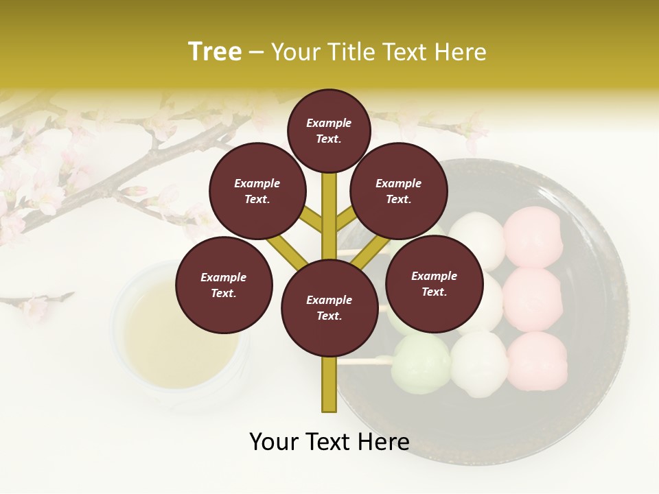 Japanese Snack Sweetness PowerPoint Template