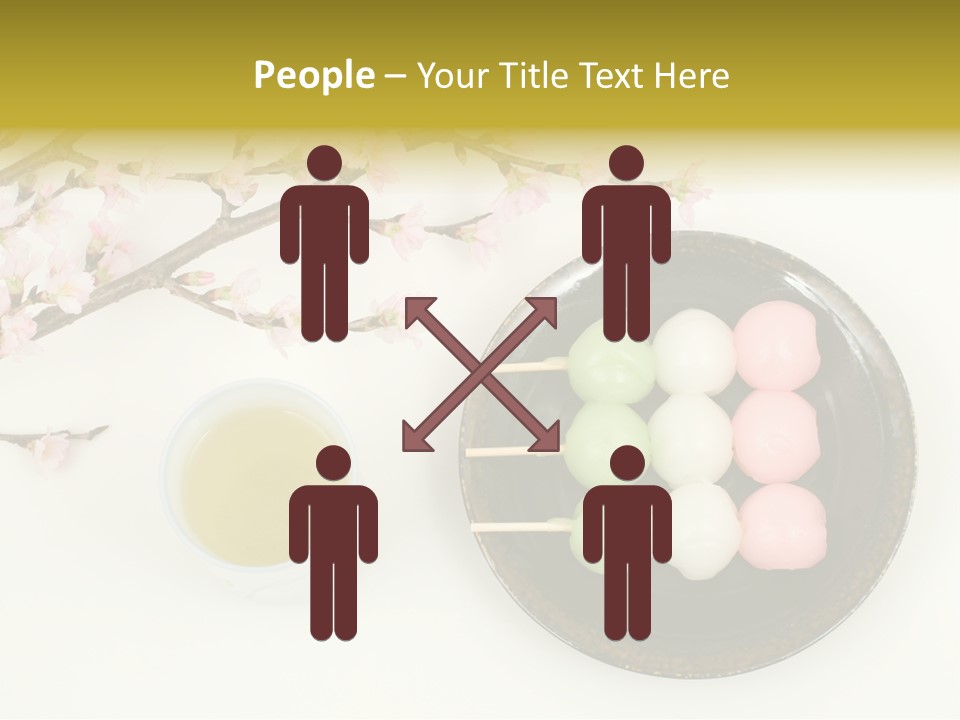 Japanese Snack Sweetness PowerPoint Template