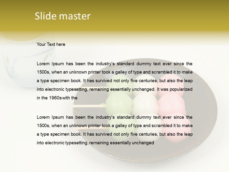 Meal Snack Food PowerPoint Template