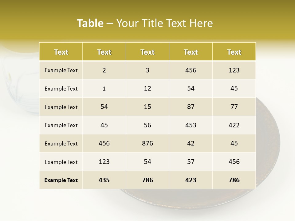 Meal Snack Food PowerPoint Template
