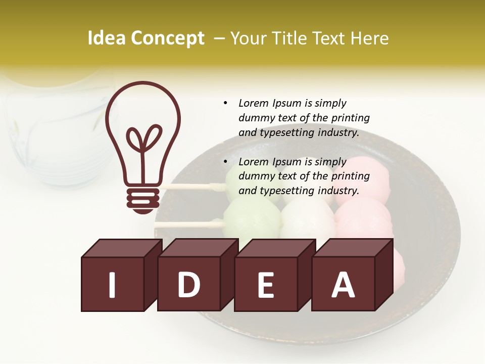 Meal Snack Food PowerPoint Template