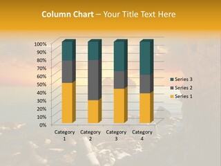 White Peace Sand PowerPoint Template