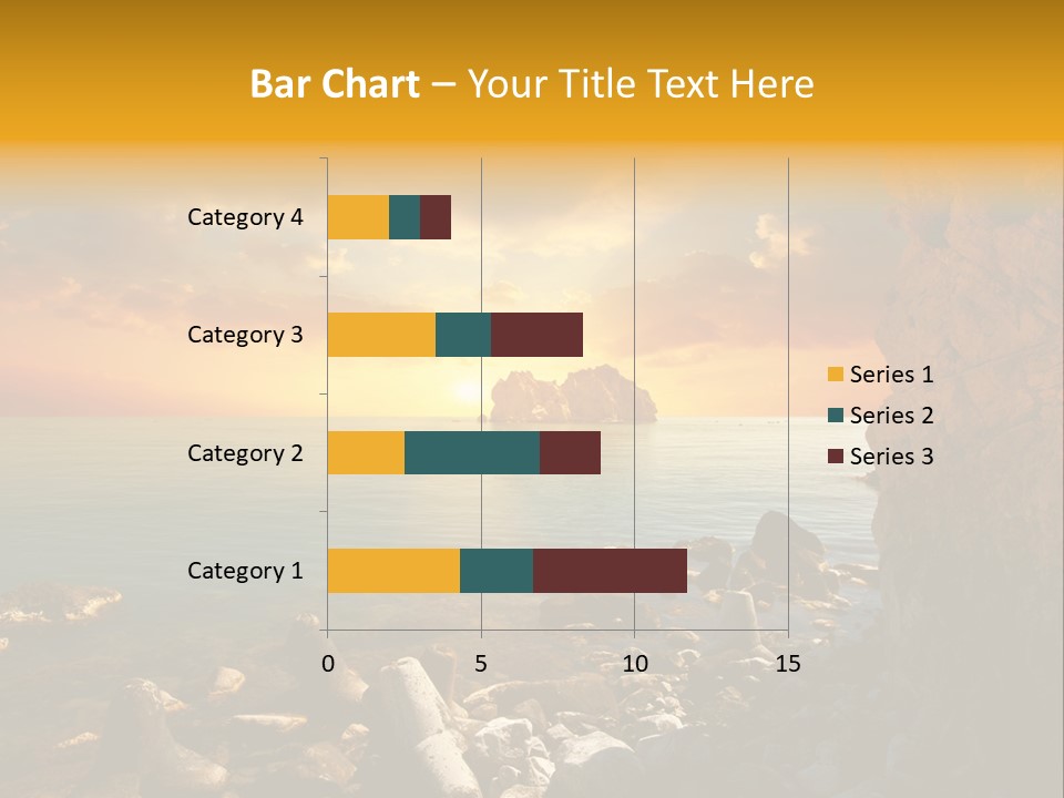 White Peace Sand PowerPoint Template