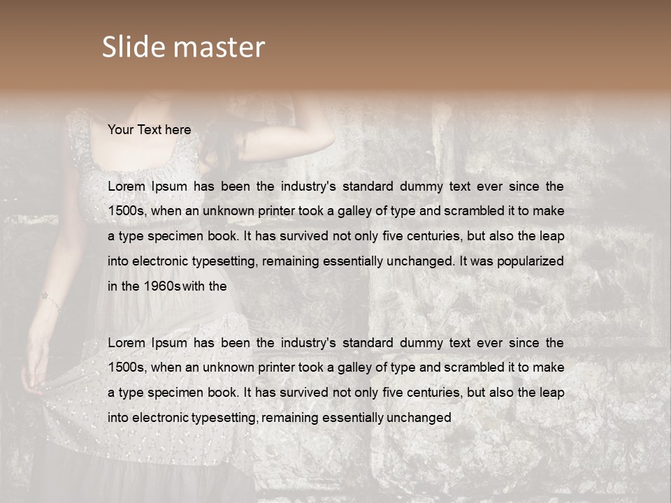 Stone Street Outdoors PowerPoint Template