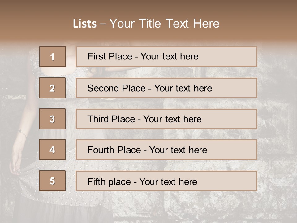 Stone Street Outdoors PowerPoint Template