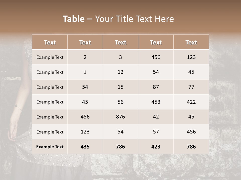 Stone Street Outdoors PowerPoint Template