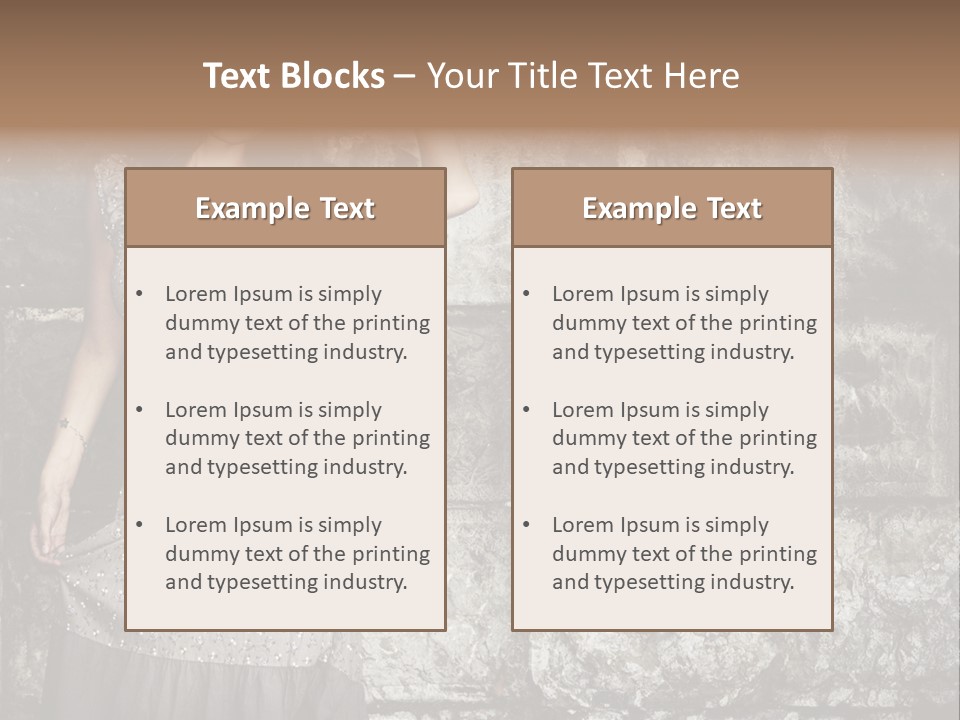 Stone Street Outdoors PowerPoint Template