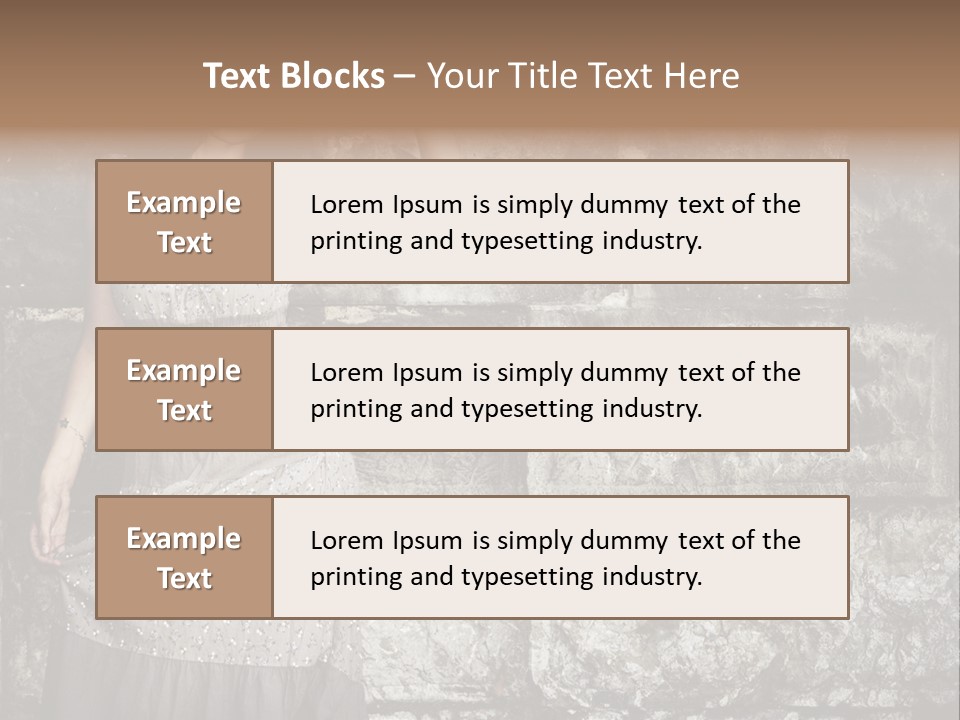 Stone Street Outdoors PowerPoint Template