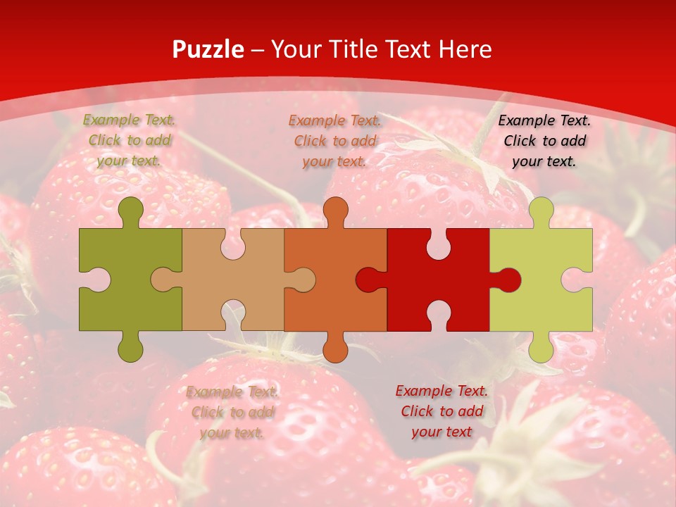 Refreshment Love Diet PowerPoint Template