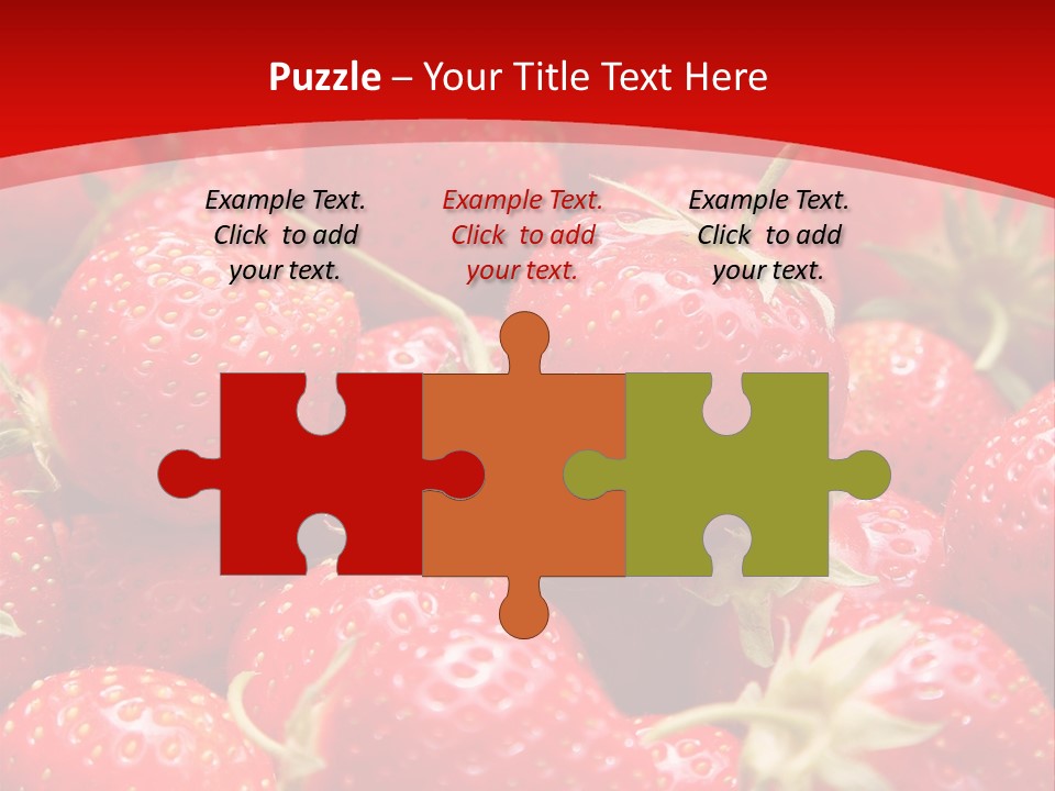 Refreshment Love Diet PowerPoint Template