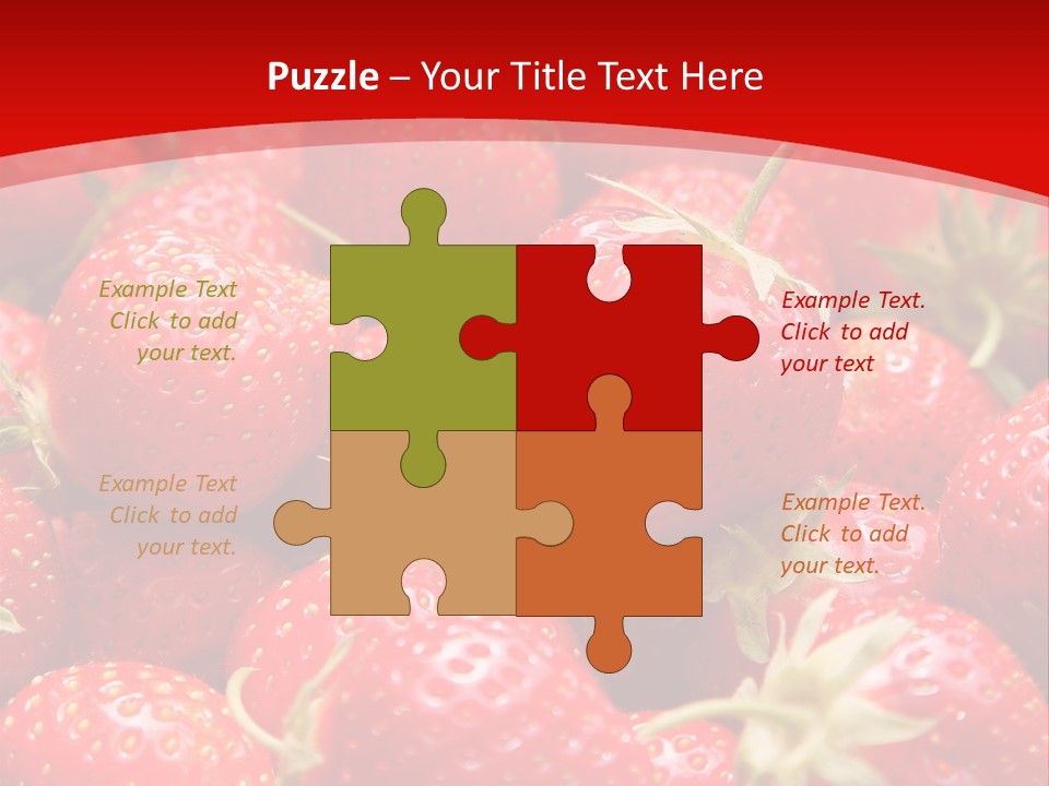 Refreshment Love Diet PowerPoint Template