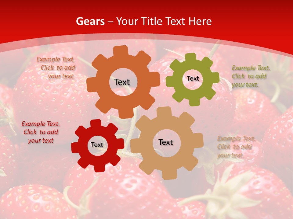 Refreshment Love Diet PowerPoint Template