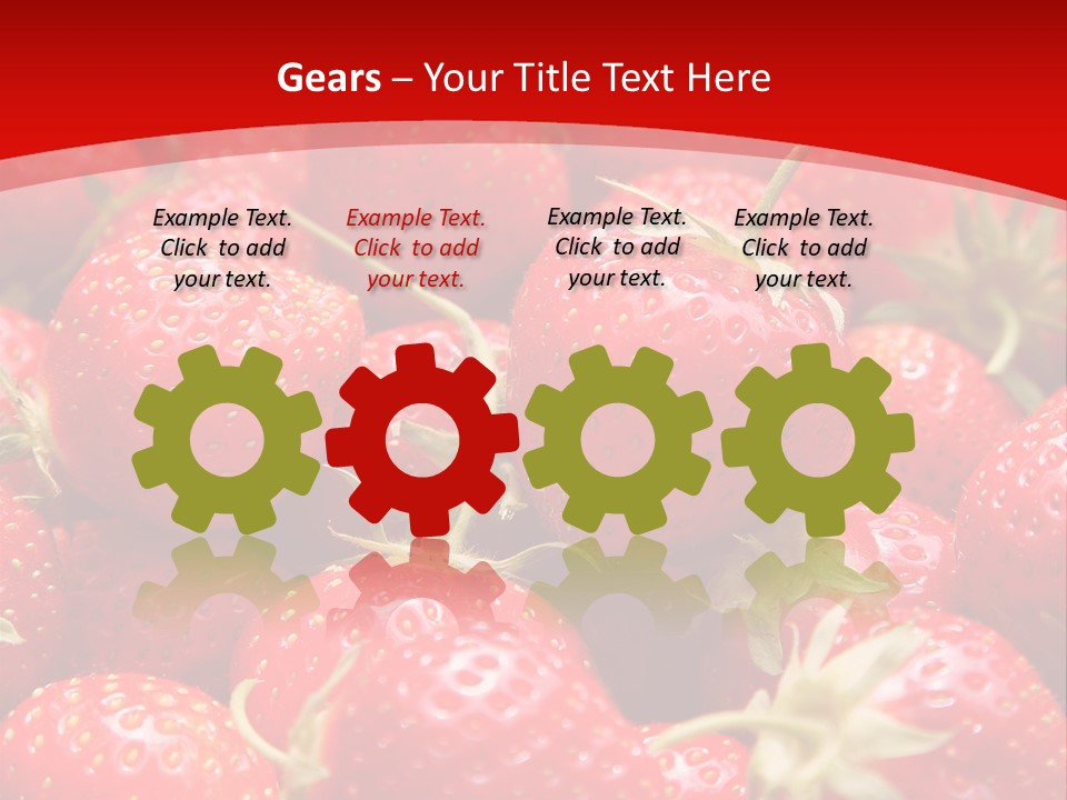 Refreshment Love Diet PowerPoint Template